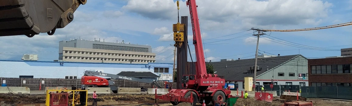 Corporate, Commercial / The Advantages of Utilizing Drilled Displacement Piles for Foundations at 101 Smith Place